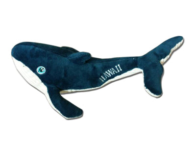 Blue and White Humpback Whale Plush Toy