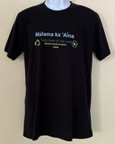 Bamboo Boxer "Malama ka Aina" Eco Tee Black