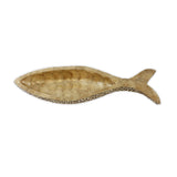 Tray Gold/Brown Fish Small - Polynesian Cultural Center