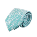 Pineapple Palaka "Kalo" Neck Tie- Teal & White