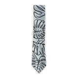 Tie Monstera Dark Blue Modern - The Hawaii Store