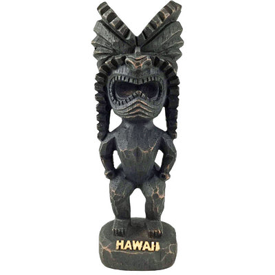 ''Ku'' Hawaiian Poly Resin Tiki God, 7-Inch
