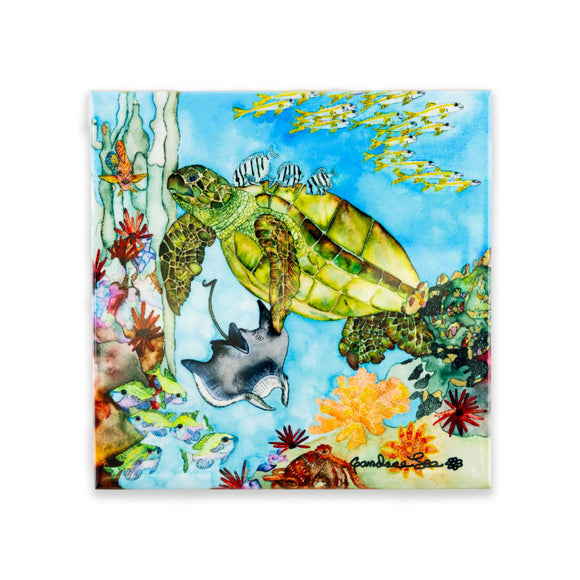 Tile MLB Honu 4.25'' - The Hawaii Store