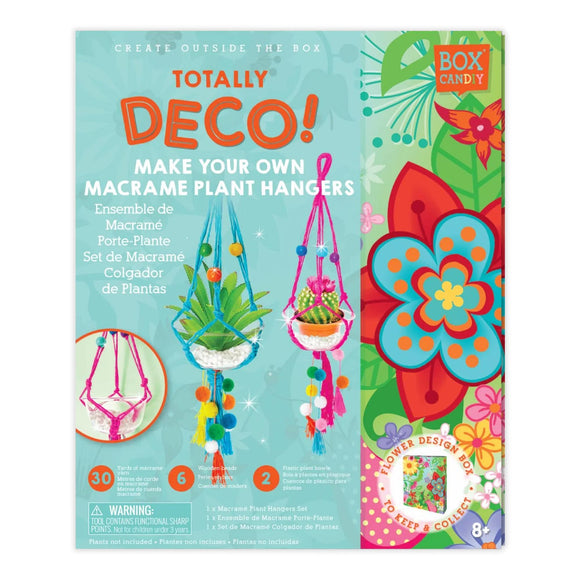 Totally Deco Macrame Plant Hangers Kit