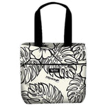 Luxury Hibiscus Reversible Canvas Tote Bag Assorted