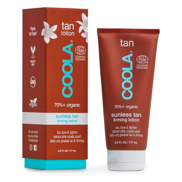 Coola 70% Organic Gradual Sunless Tan Firming Lotion- 6oz