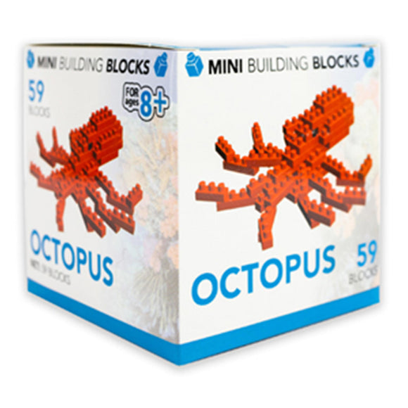 Octopus Mini Building Blocks- 59 pieces.