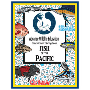 "Fish of the Pacific" Educational Coloring Book