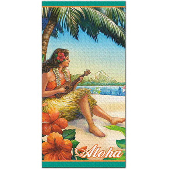 100% Cotton Vintage Hawaii Beach Towel