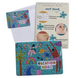 Surf Shack "Vacation Mode" Puzzle Postcard, 48-Pieces