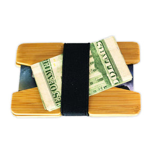 Light Color Bamboo Wallet 