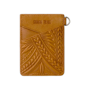 Wallet Courage Leather - Polynesian Cultural Center