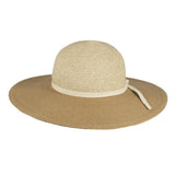 Koorlingal Women's Wide Brim Santa Cruz 2-Tone Hat - Natural