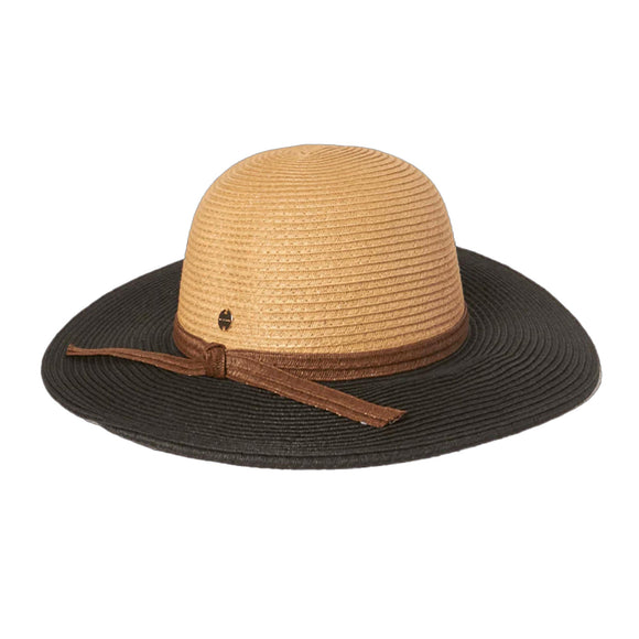 Kooringal Santa Cruz Wide Brim 2-Tone Women's Hat, Tea