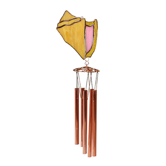 Wind Chime Glass Conch Shell - The Hawaii Store