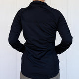 Women's Full Zip Studio Jacket- Black