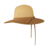 Kooringal Women's "Santa Cruz" Wide Brim 2-Tone Hat- Left Side