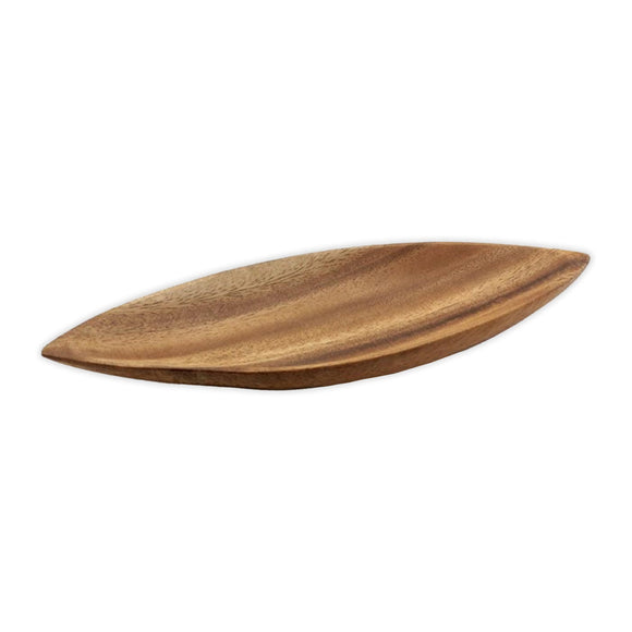 Wood Canoe Dish