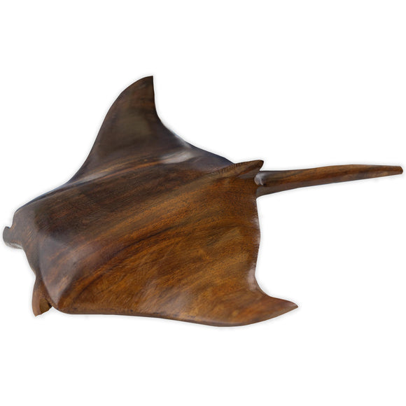 Hand-carved Ironwood Manta Ray, 6.5 Inches