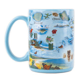 Xplorer Maps Hawai'i Map Ceramic Mug- 16 oz