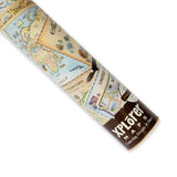 Xplorer Maps Lithographic Hawaii Map- 18"x24" - The Hawaii Store