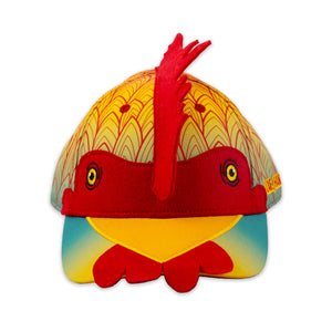 Youth-size 3-D Rooster Baseball Cap