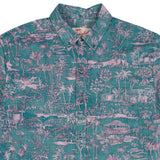 Kahala "The Country" Men's Shirt, Tan or Teal - The Hawaii Store