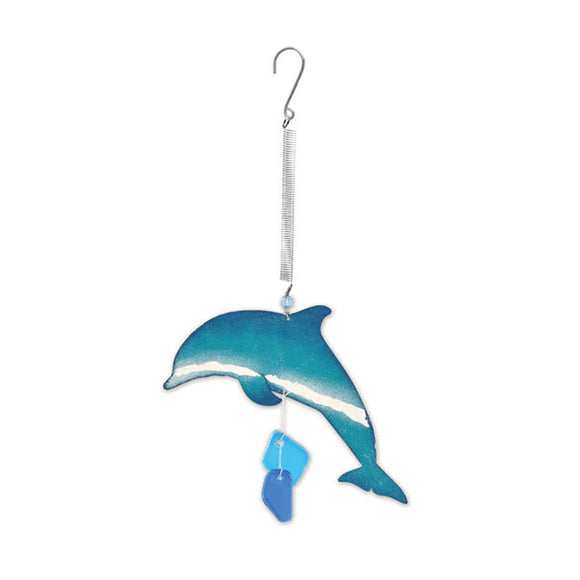 Bouncy Blue Dolphin Wind Chime - The Hawaii Store