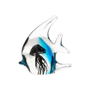 Glass Angel Fish/Jelly 5'' - The Hawaii Store