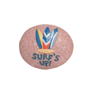Resin Pebble Surfs Up 1.75'' - The Hawaii Store