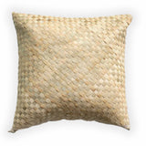 Rise Beyond The Reef Medium Mandala Pillow Cover- Woven Pandanus 