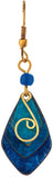 Blue Patina Colors Layered Earring - The Hawaii Store