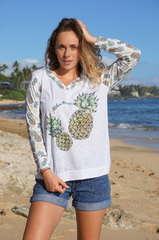 Hoodie Pineapple Bliss - The Hawaii Store