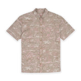 Kahala "The Country" Men's Aloha Shirt- Tan