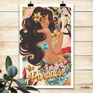 Enchanted Paradise - 11x17 poster - The Hawaii Store