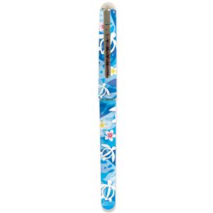Single Rollerball Pen, Honu Floral - The Hawaii Store