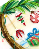 Quilled Island Holiday Greeting Card - The Hawaii Store