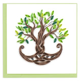 Quilled Tree of Life Greeting Card - The Hawaii Store