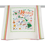 Catstudio Screen-printed Cotton "Hawaii" Dish Towel