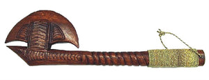 Authentically Carved Maori Warrior Ax