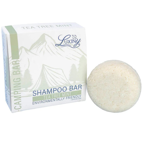 Luxiny Tea Tree Mint Camping Shampoo Bar  