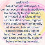 Luxiny Bath Bomb Warning