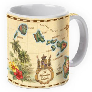 "Islands of Hawaii" 10-ounce Ceramic Mug