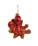 Noble Gems™ Octopus Glass Christmas Ornament