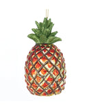 Noble Gems™ Glass Pineapple Christmas Ornament