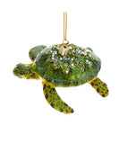 Noble Gems™ Sea Turtle Glass Christmas Ornament