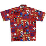 Go Barefoot Men's "Pidgin English" Hawaiian Aloha Shirt - Polynesian Cultural Center