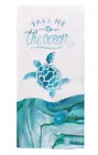 Towel Terry Tranquil Ocean Turtle - The Hawaii Store