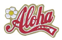 Aloha State Souvenir Pin 