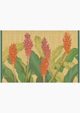Bamboo Placemat - Ginger Paradise - The Hawaii Store